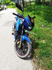 TVS Apache RTR 150 Matt Blue